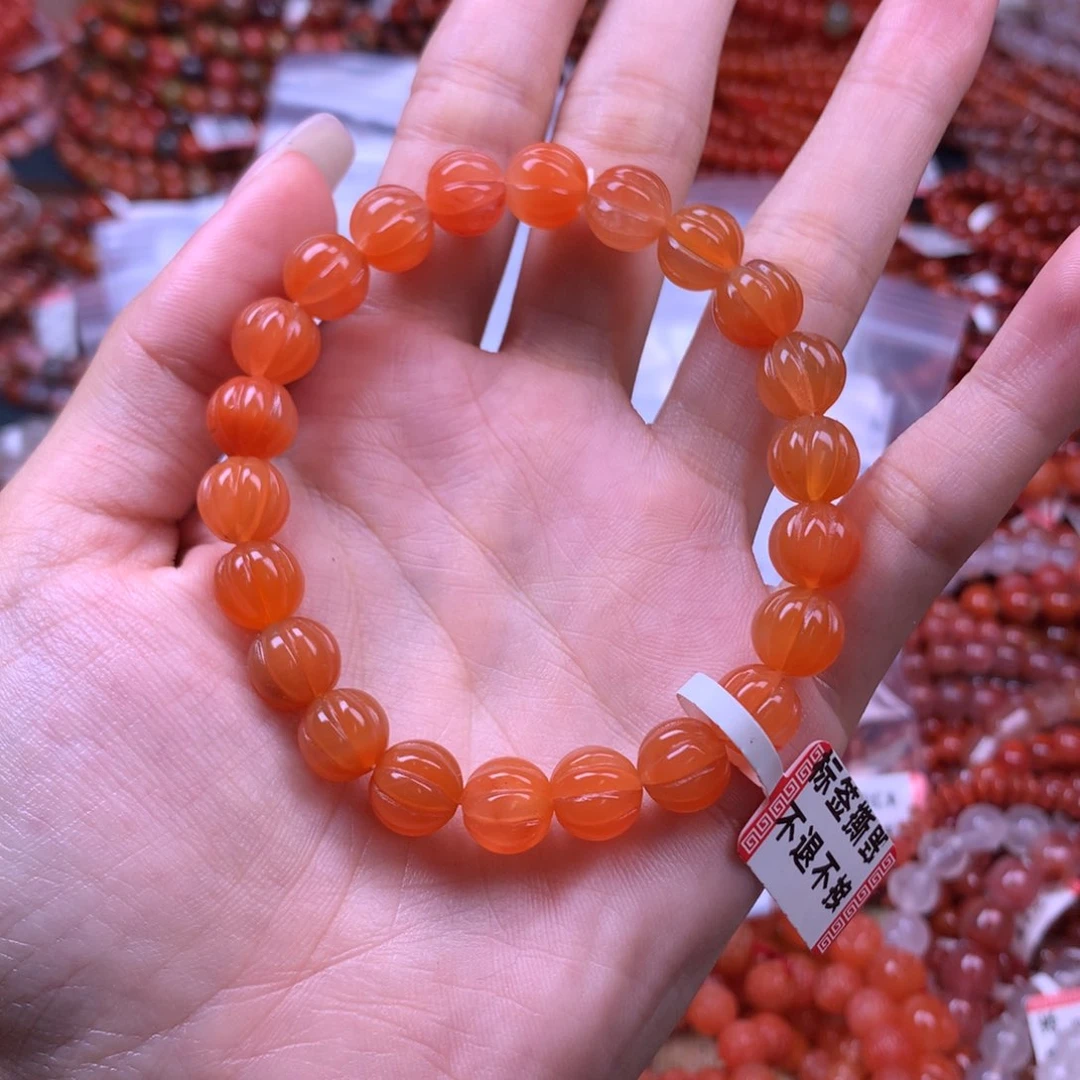 手链合金南红玛瑙卡9