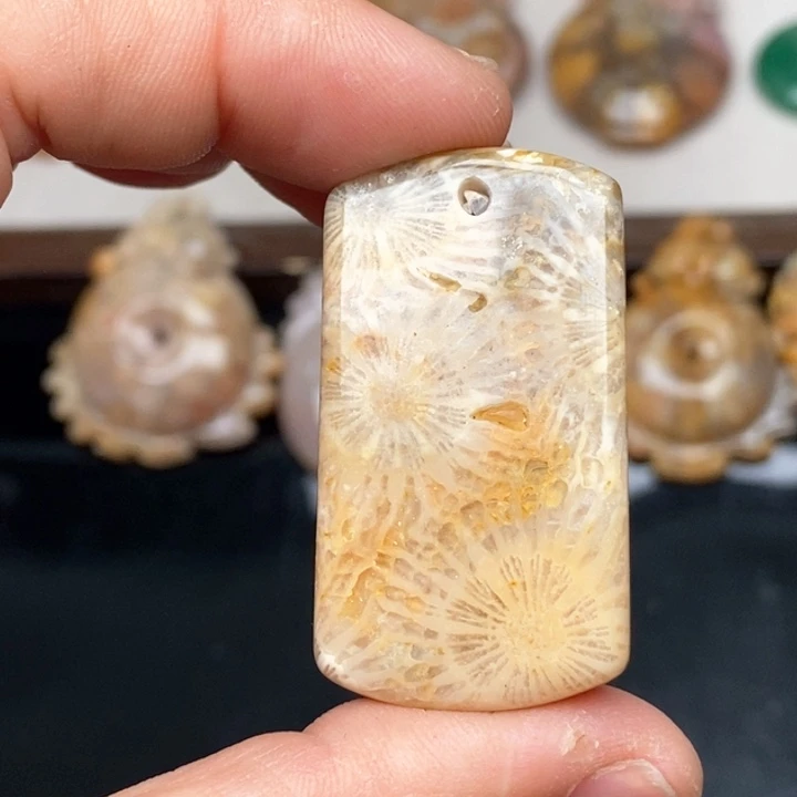 硅化珊瑚（珊瑚玉）手镯未镶嵌