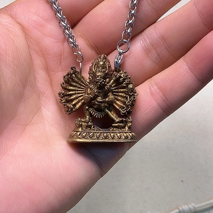 铜器大威德金刚铜器