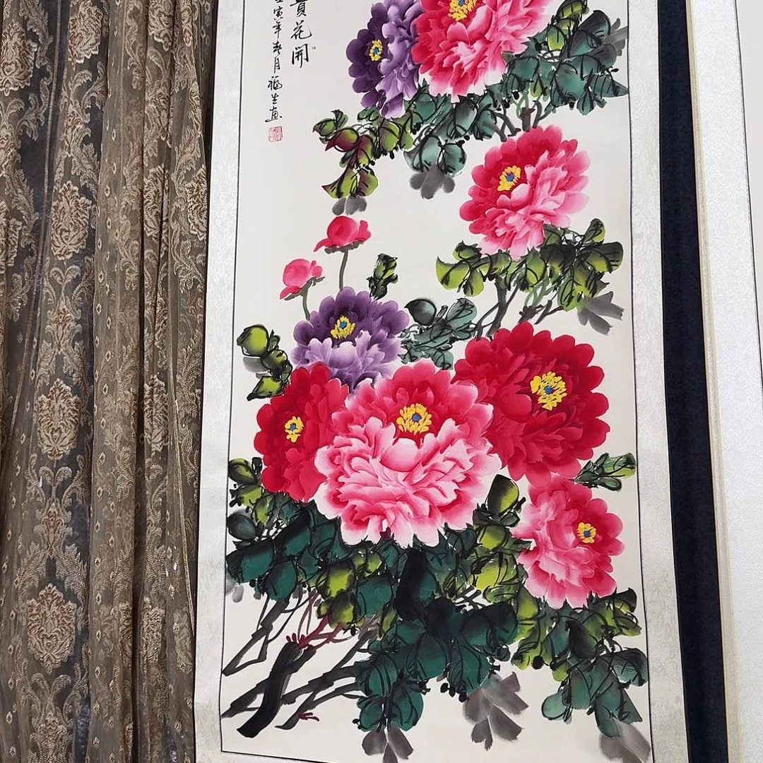 纯手绘国画作品欣赏
