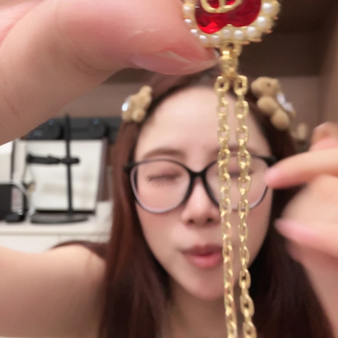 琉璃纯铜合金爱心