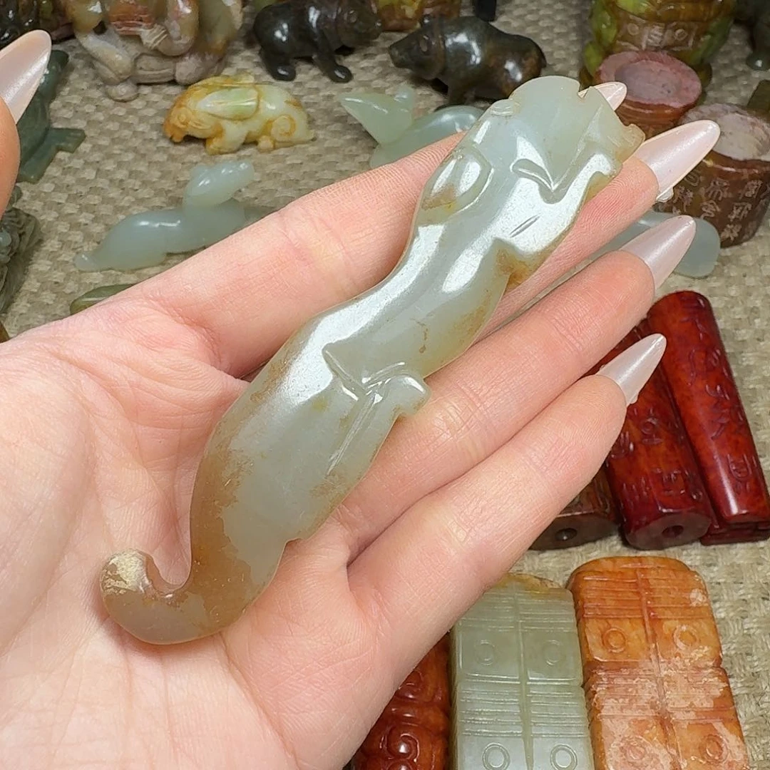 白玉菩提吊坠挂件