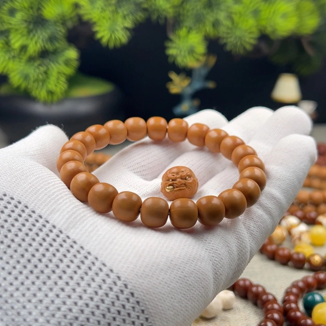 猴头核桃手串知*～配饰