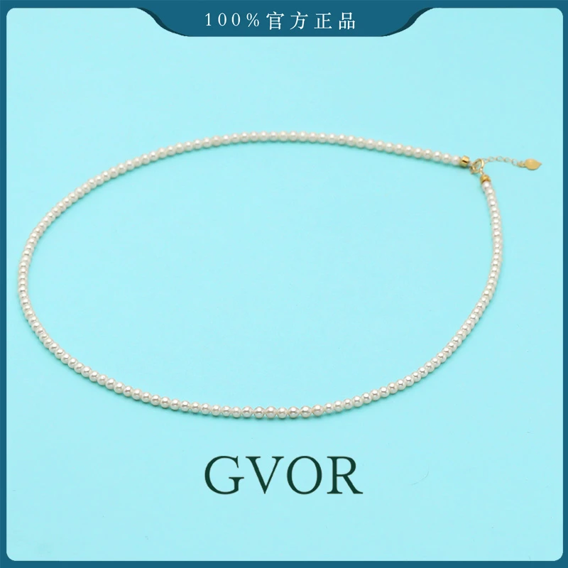 【源头】G18K！高品质Baby珍珠项链2-3mm P1101