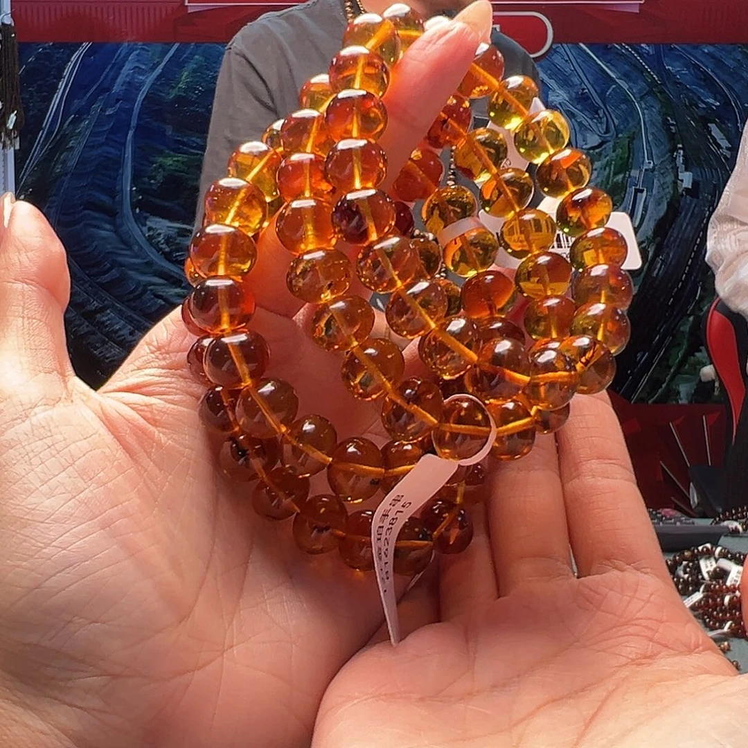 未镶嵌琥珀裸石抚顺琥珀10564十二多样性发其一