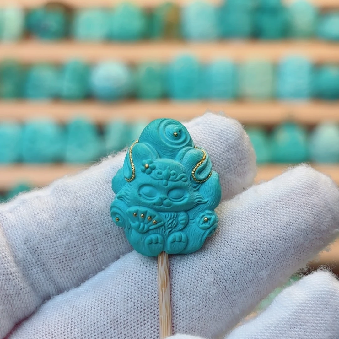 绿松石未镶嵌配饰