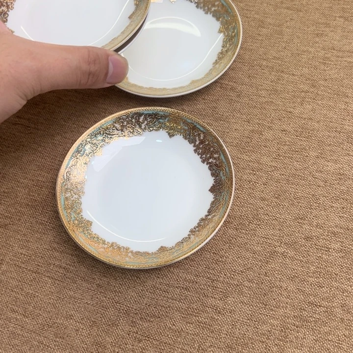 瓷片4寸味碟四个一单尾单