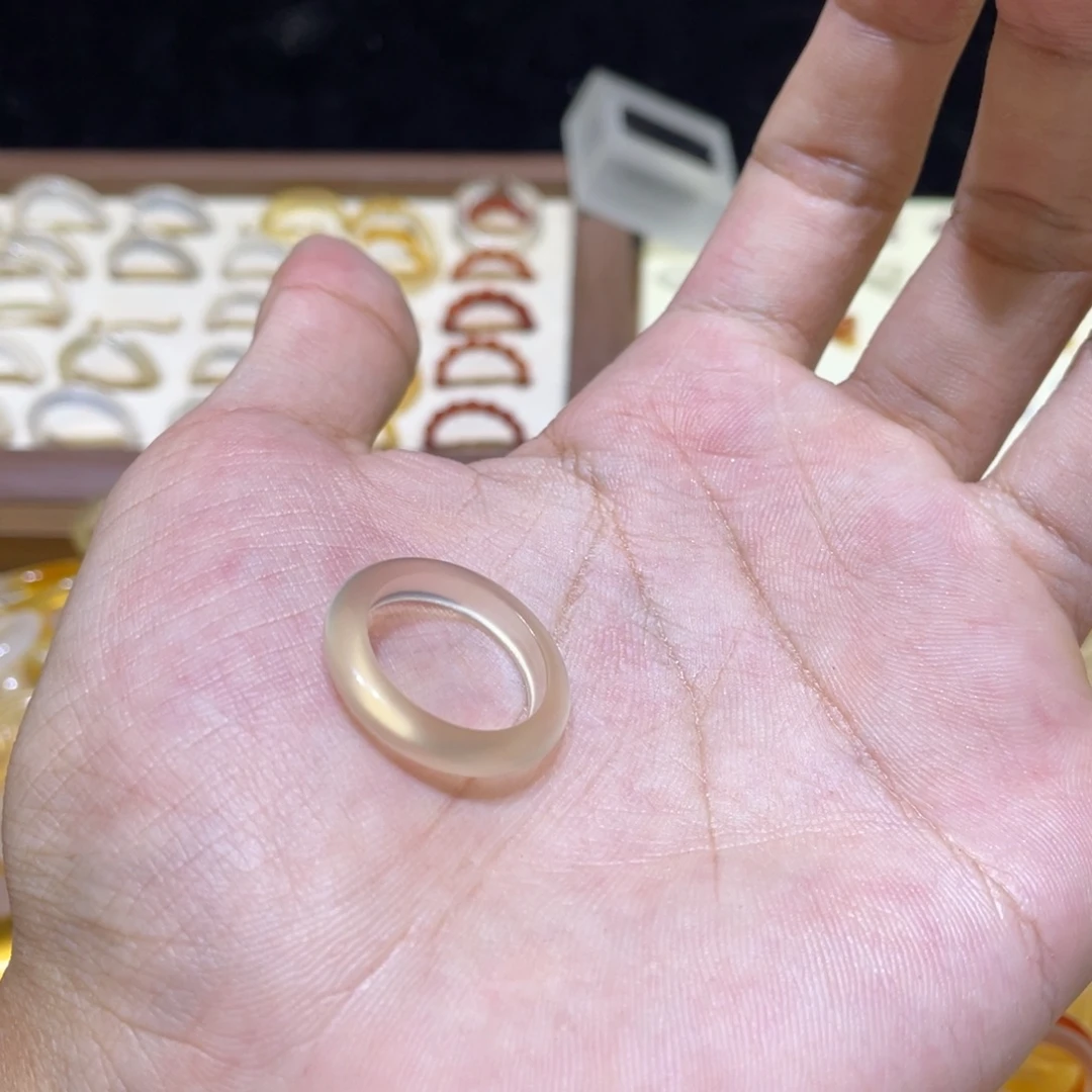 玛瑙/玉髓合金戒指44号港16