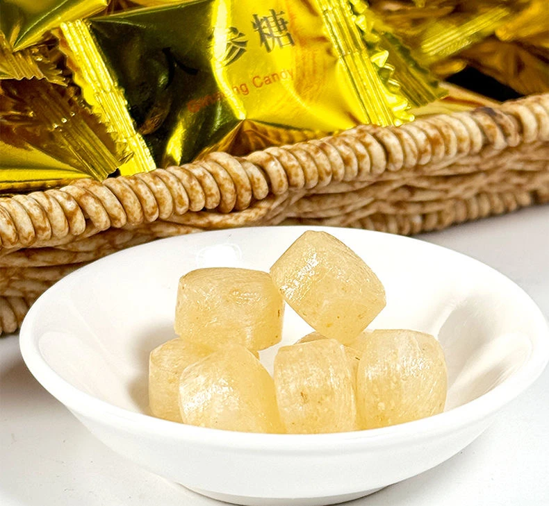 超有味参味浓郁（发倆盒）原粒人参糖一盒