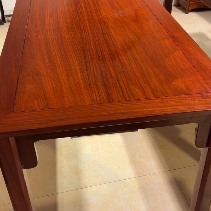 一***变案台花梨木类刺猬紫檀168茶桌一整套