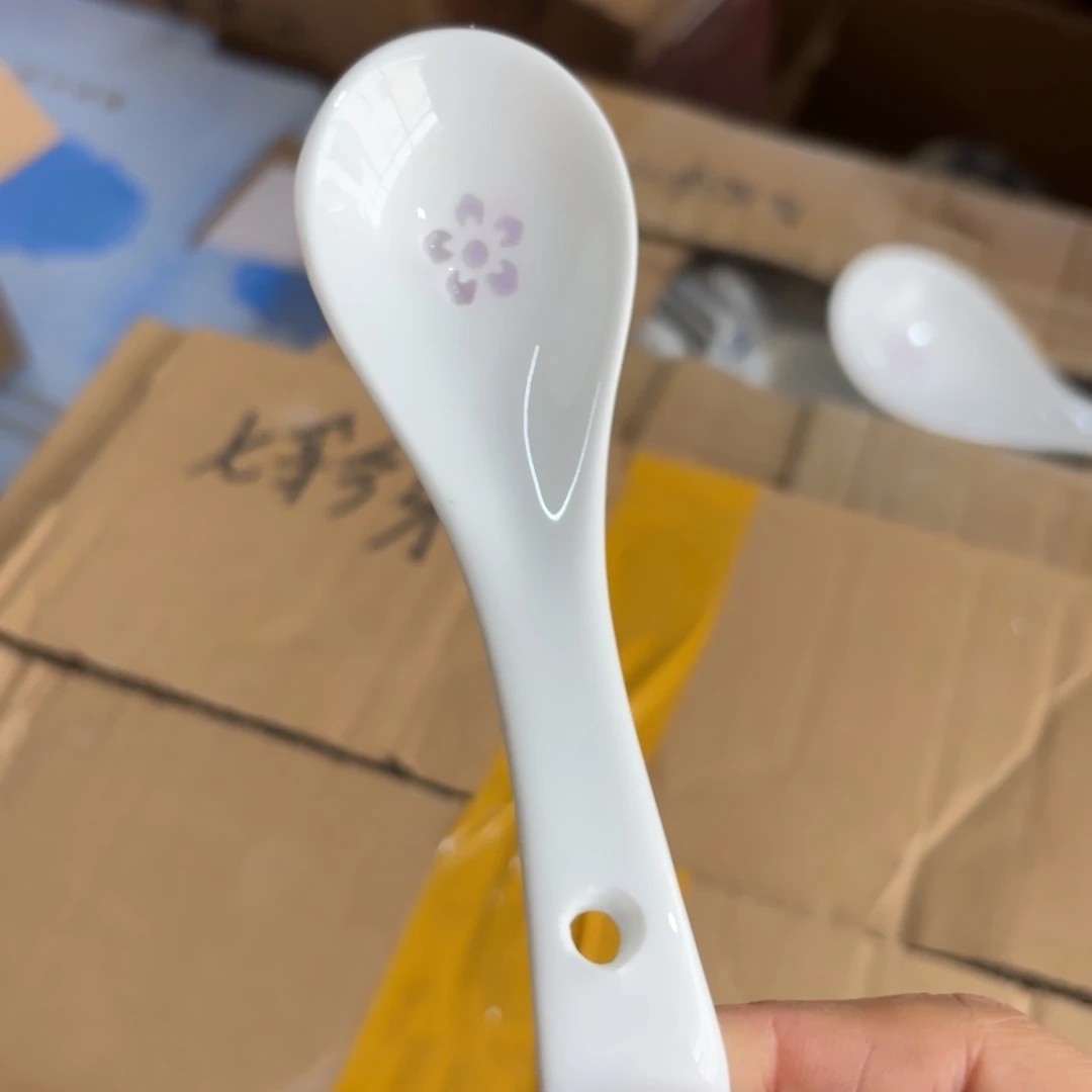 棠***野瓷碗景德镇陶瓷一个