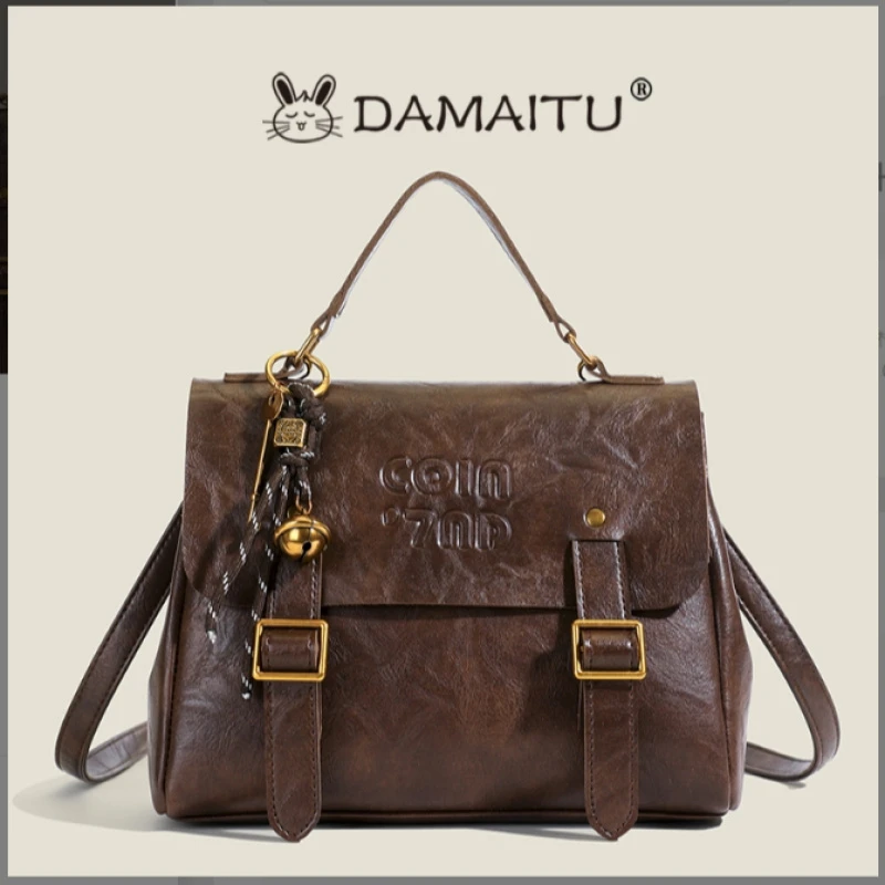 【长27宽10高21】轻奢小众时尚百搭简约潮流斜挎包7003