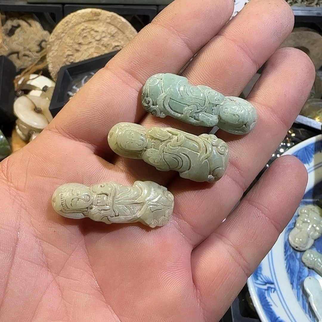 石***坊石材工艺品吊坠1111