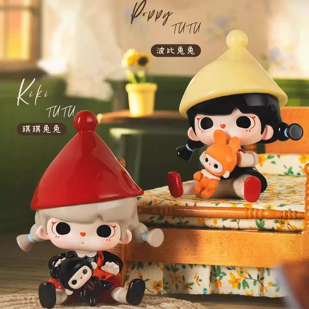 正品TUTUBEAR她和她的小小世界MINI盲盒可爱少女摆件礼物桌面摆件
