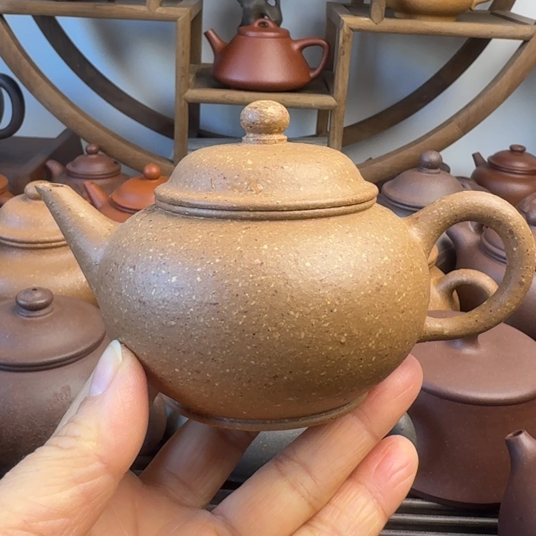 茶壶紫砂150cc水平梨皮段泥