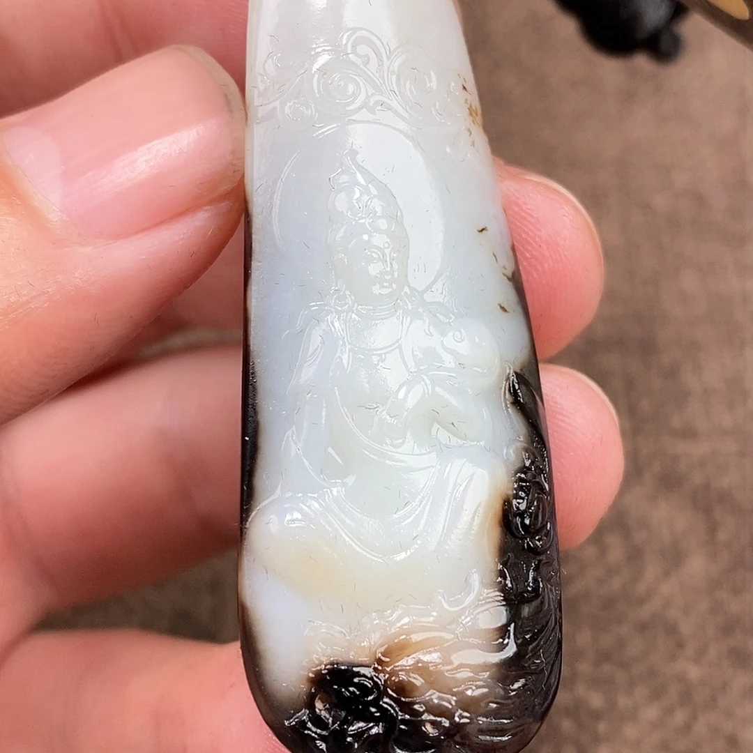 和田玉挂件未镶嵌