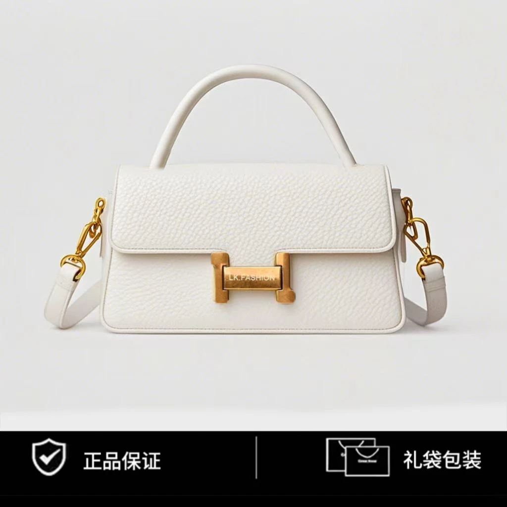 轻奢百搭高级感气质时尚斜挎女士包192白色