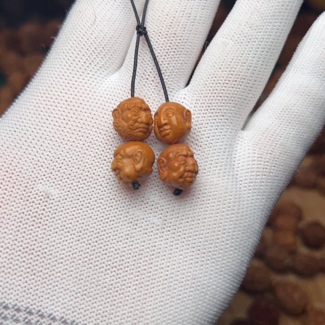 潍坊核雕纯手工雕刻罗汉