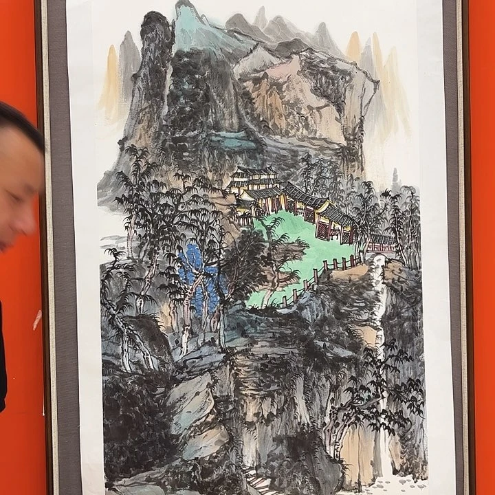 国画马景岭老师去伪存真原作