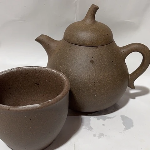 茶壶紫泥C****e宜兴紫砂鲍瓜沉香泥