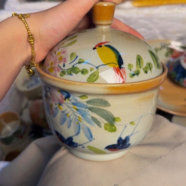 瓷片景德镇陶瓷手工手绘
