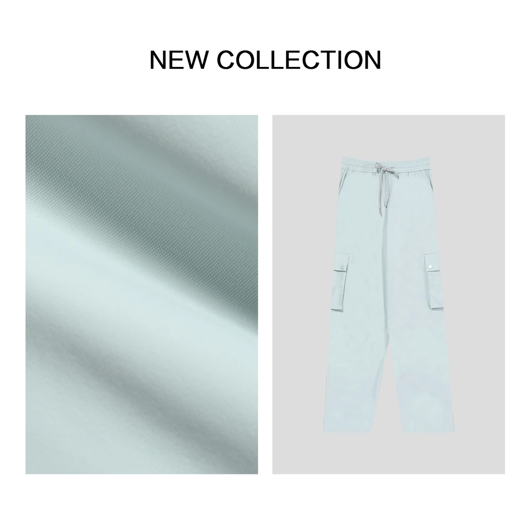 【小依专享】K3F39007B 春意盎然女士工装裤-9007