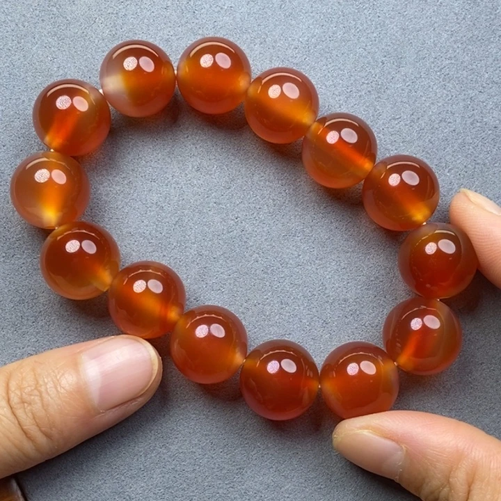 华***越未镶嵌手链玛瑙/玉髓