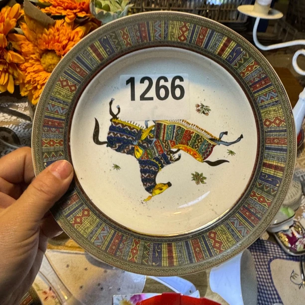 外贸尾单陶瓷餐具1266号