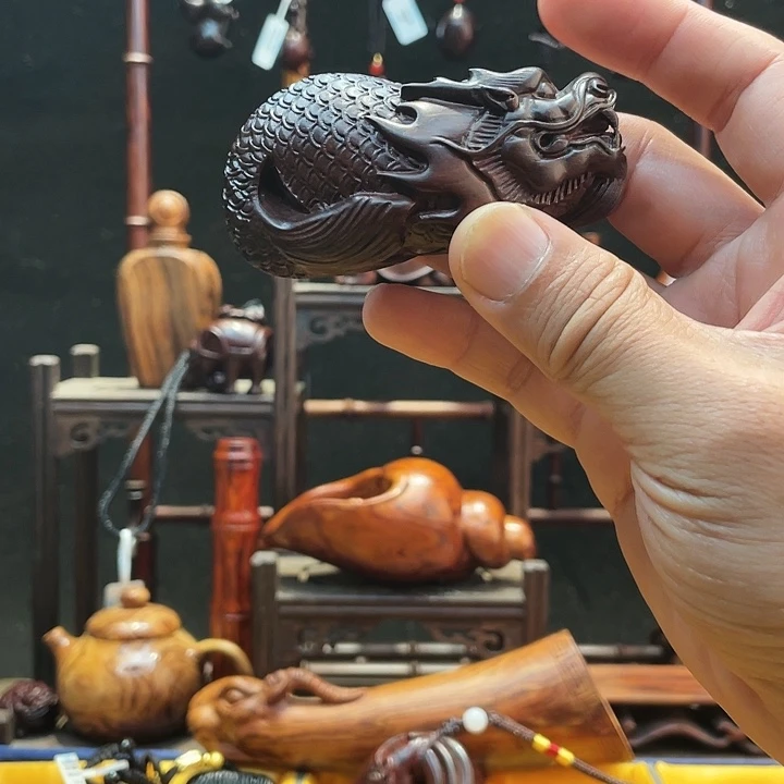 檀香紫檀（小叶紫檀）鱼化龙