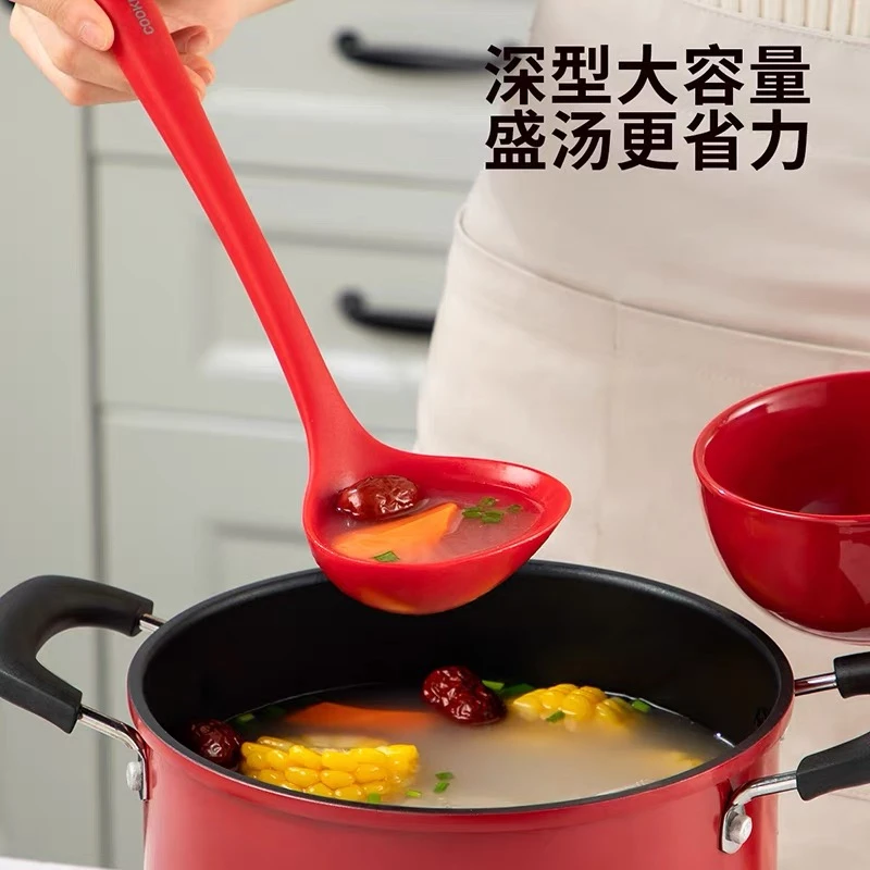 【德国品牌】食品级超强硅胶汤勺