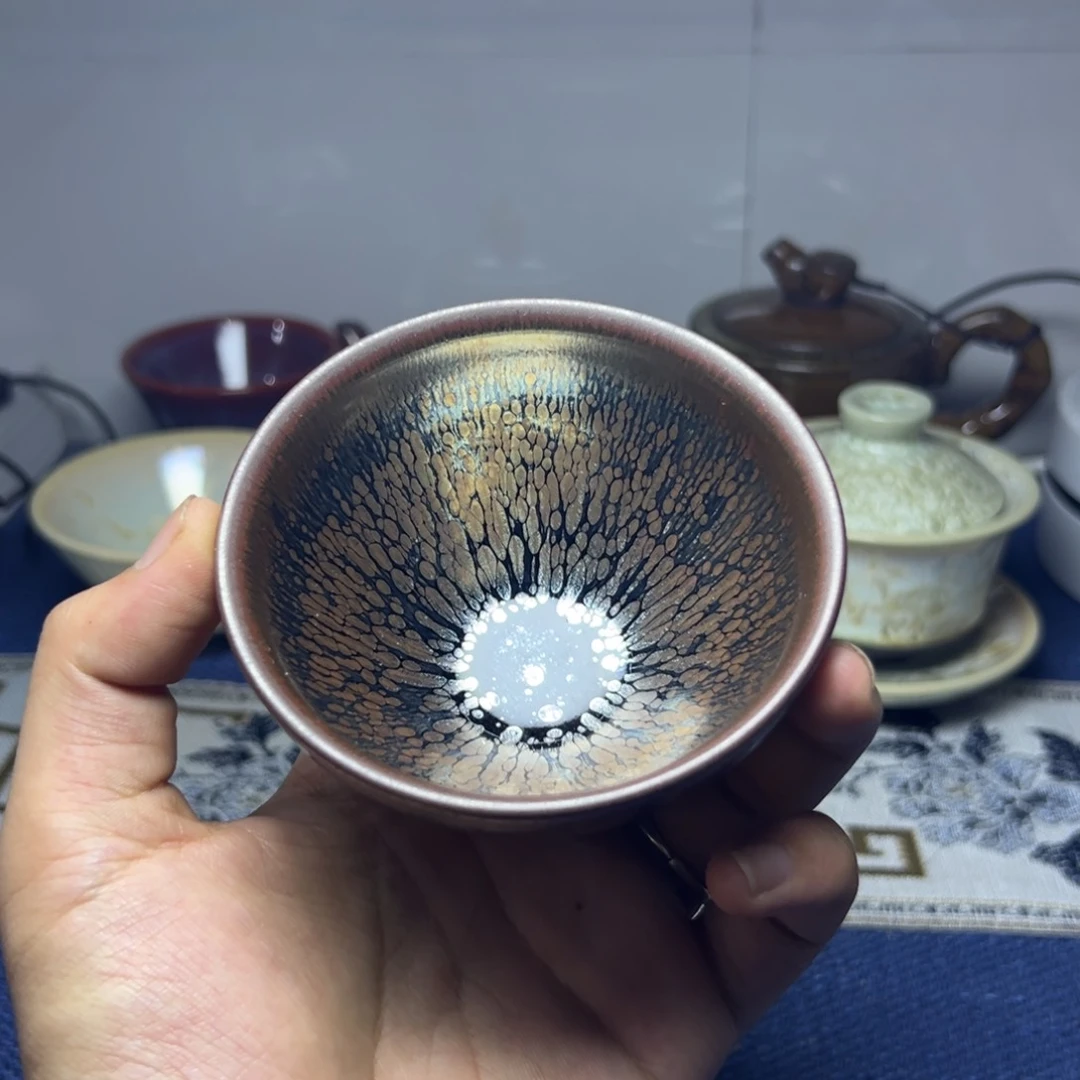 建阳建盏喝茶主人杯