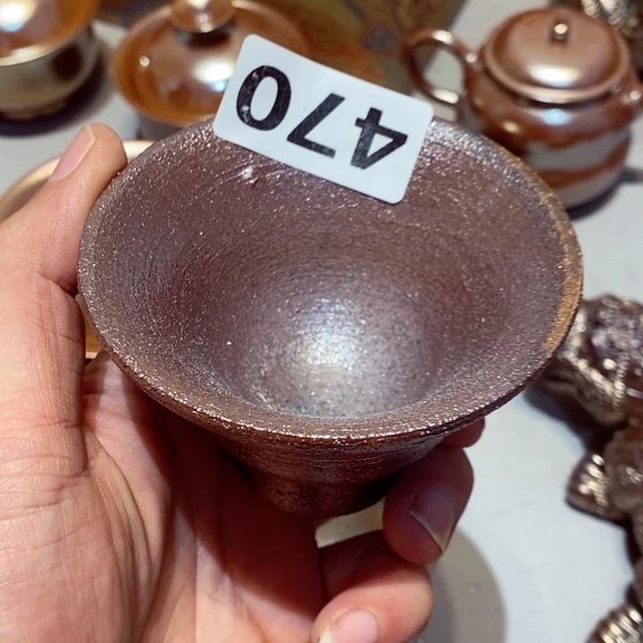 柴烧茶具陶瓷杯子