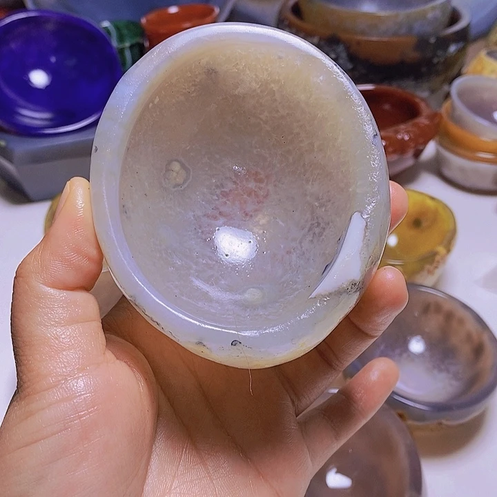 玛瑙/玉髓，未镶嵌谢*煲