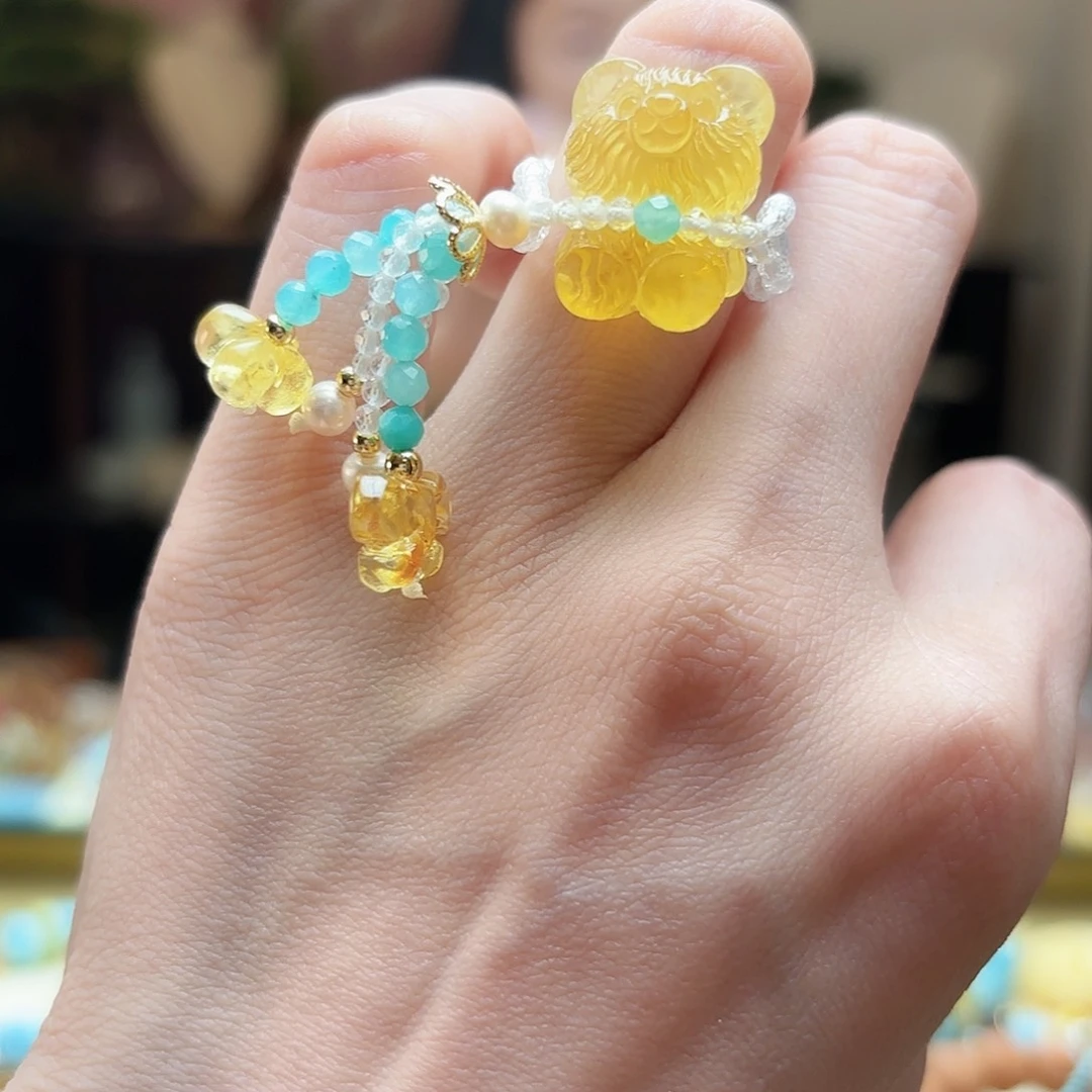 琥珀未镶嵌手镯琥珀