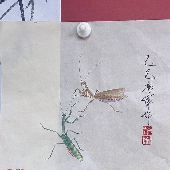 国画冯老师手绘作品