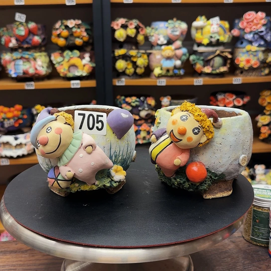 【闪购商品】粗陶手捏