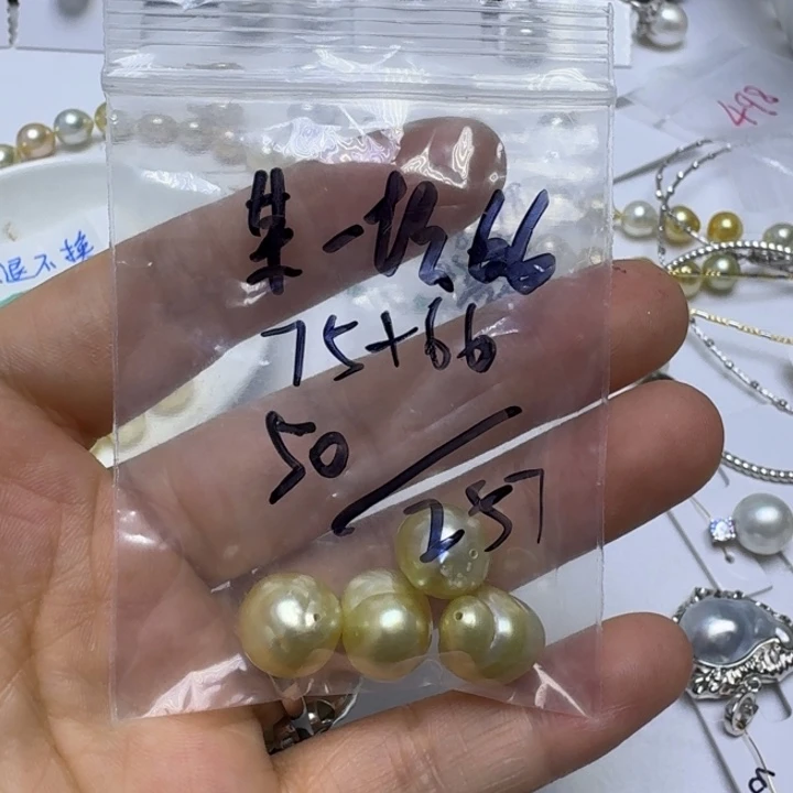 某***笑海水珍珠裸珠裸珠