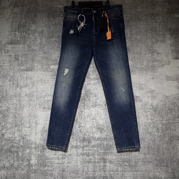 未使用 maje 第二次方/渐变泼墨牛仔裤/50尺码/92腰围