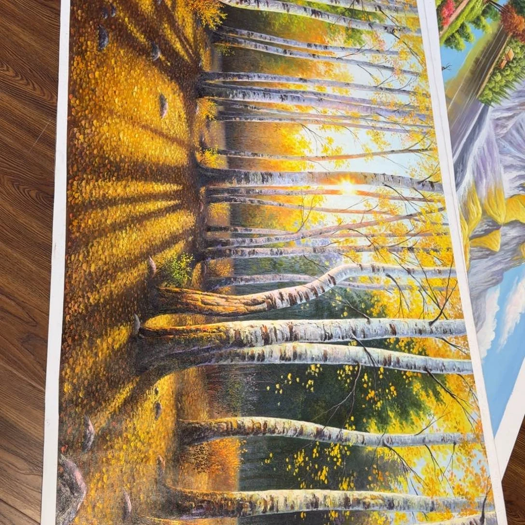 油画我的小可爱小可爱们要