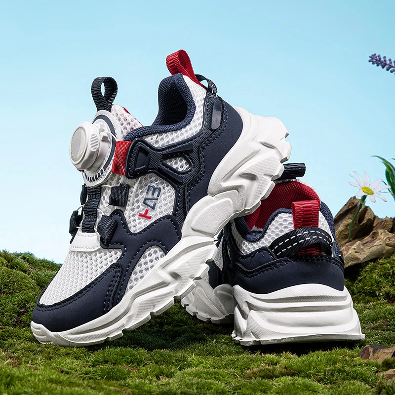 哈比熊春季上新透气减震运动鞋中大童休闲儿童跑步鞋AS8209