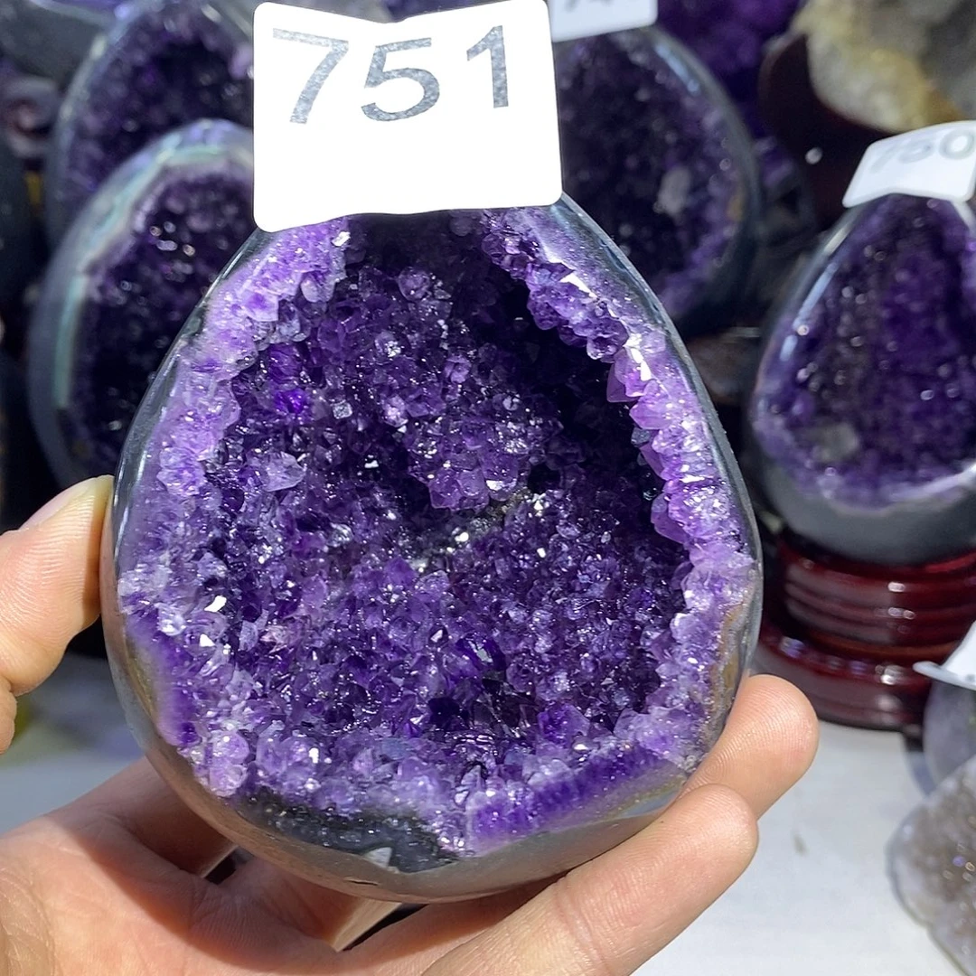 河***厂珠宝半成品未镶嵌紫晶751
