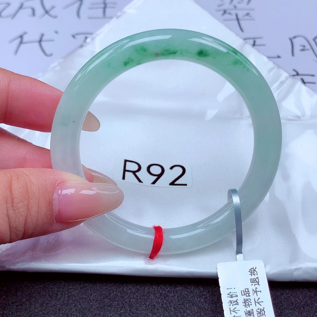 翡翠未镶嵌手镯天然缅甸翡翠A货玉手镯