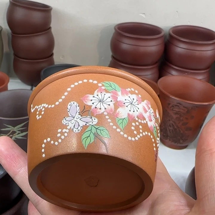 茶杯紫砂全手工紫砂