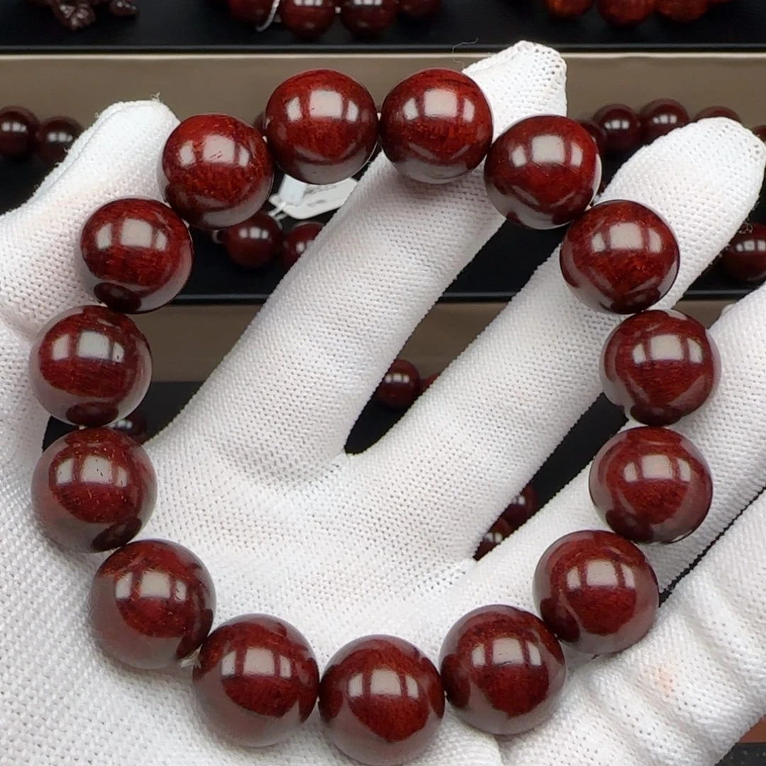 *****小叶紫檀手串/手链原生态印度小叶紫檀1.5大黑龙