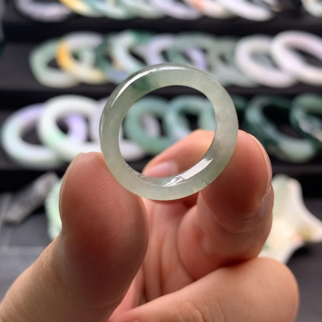 【闪购商品】未镶嵌定制翡翠19戒圈