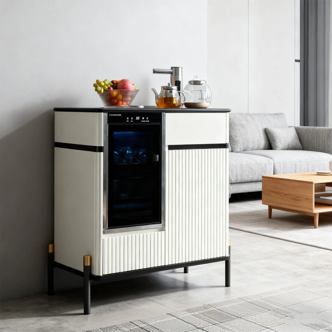 家用智能多功能台式全自动饮水机消毒柜办公室用茶吧机餐边柜一体