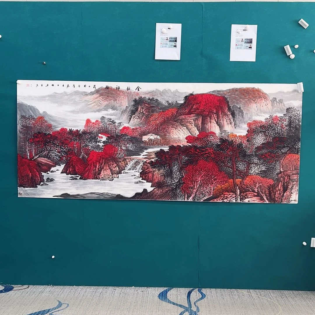 国画清**然国画作品欣赏