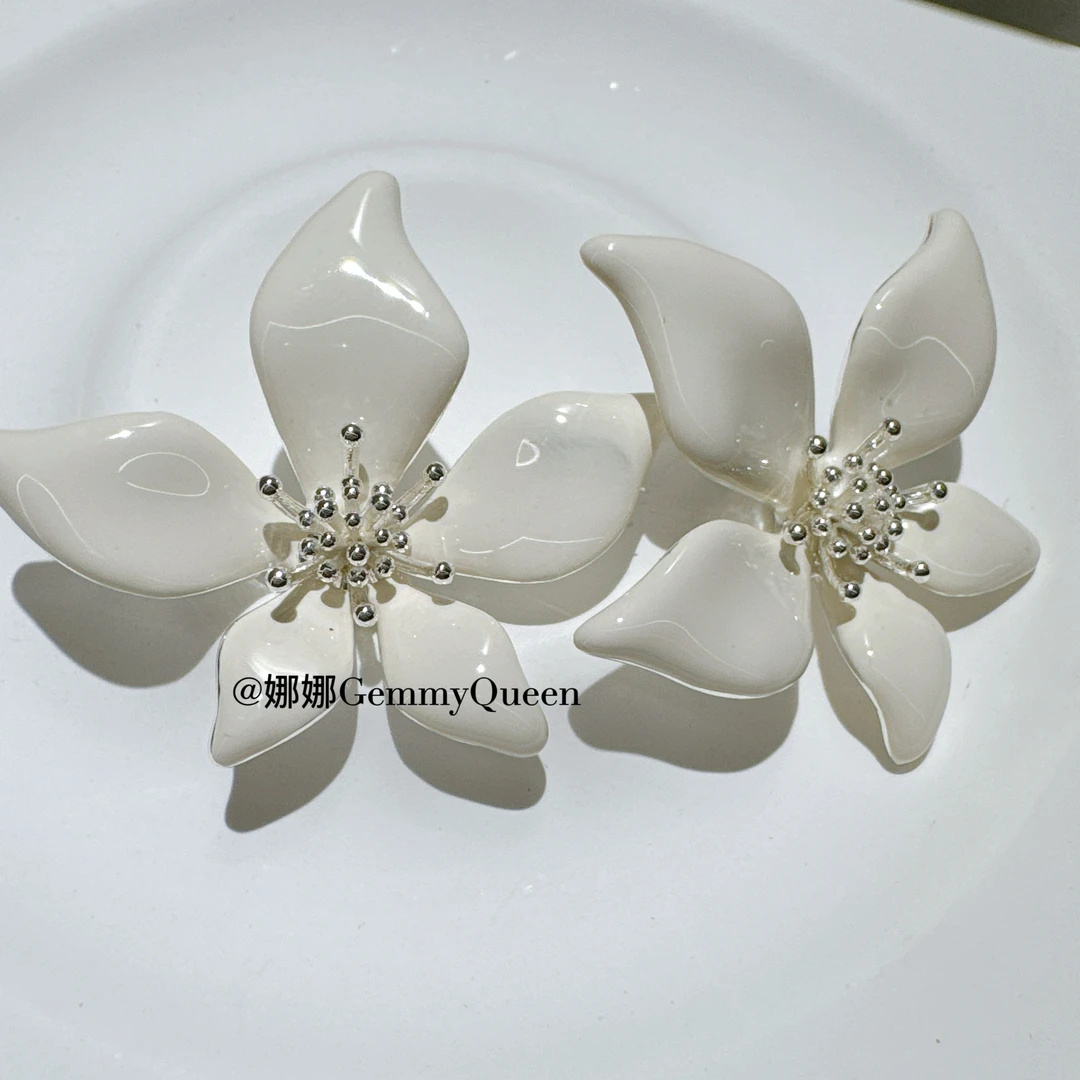 铜合金珐琅耳饰 娜娜GemmyQueen耳环GQ06336