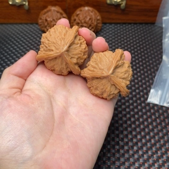 吊坠文玩核桃38全品盘山三棱107