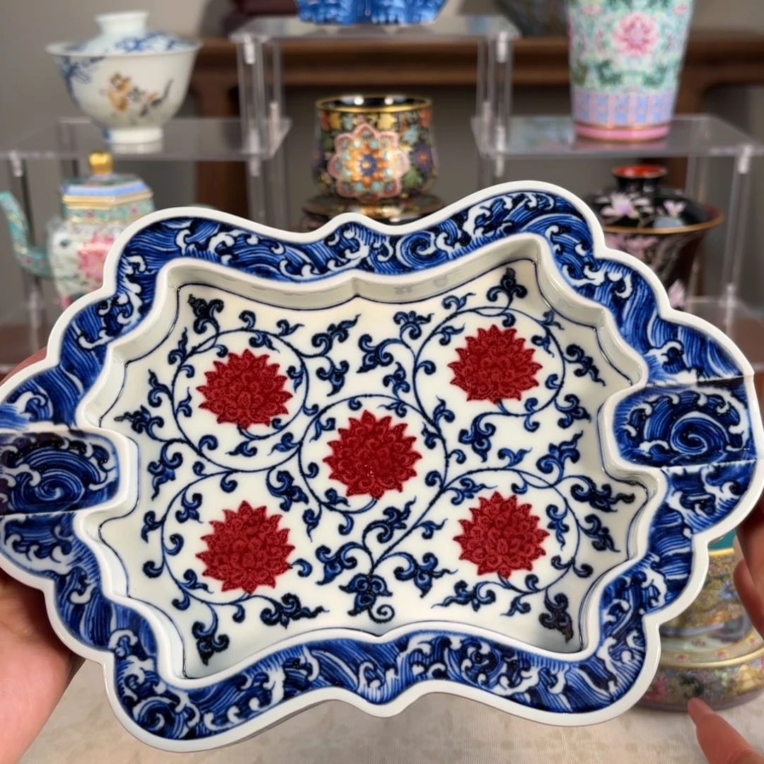 纯手工手绘 高端茶器